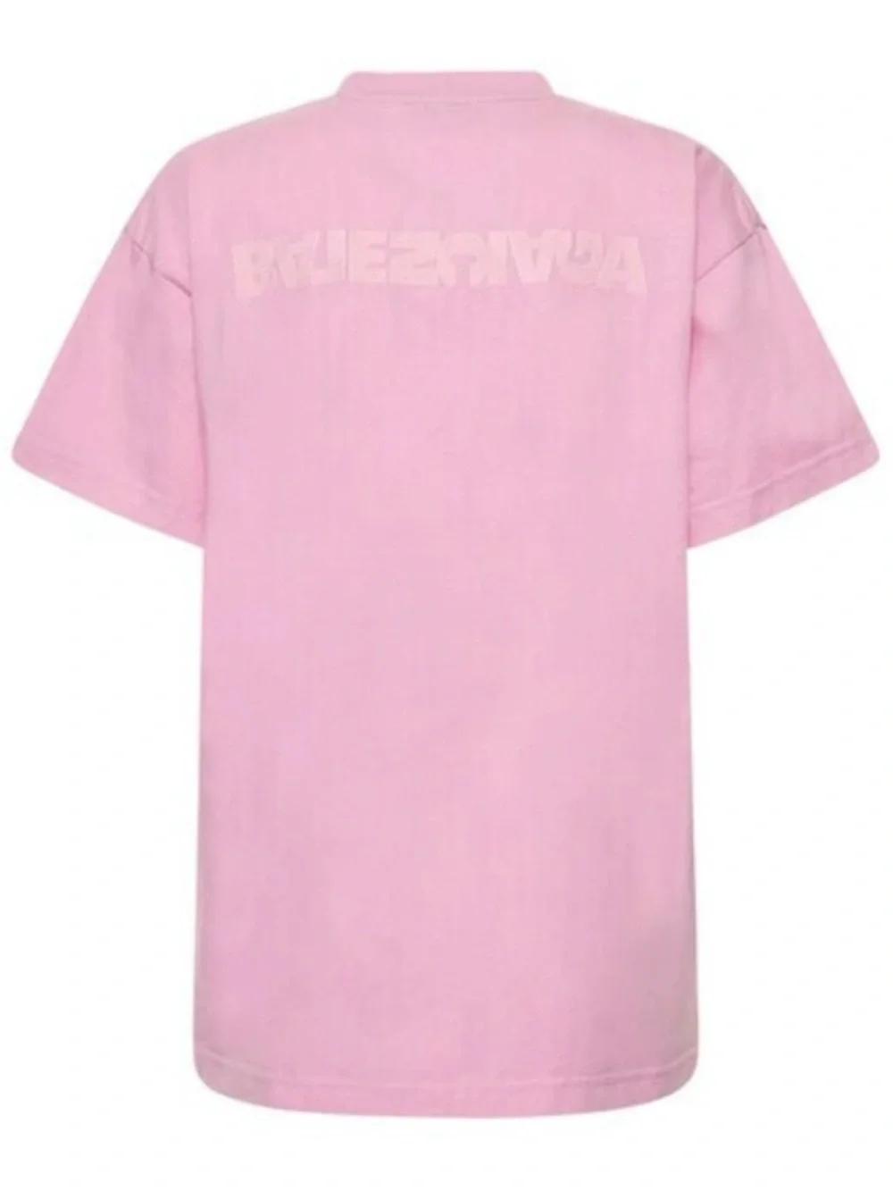Balenciaga Turn Logo Embroidered Back Chest T-Shirt - Picture 7 of 12